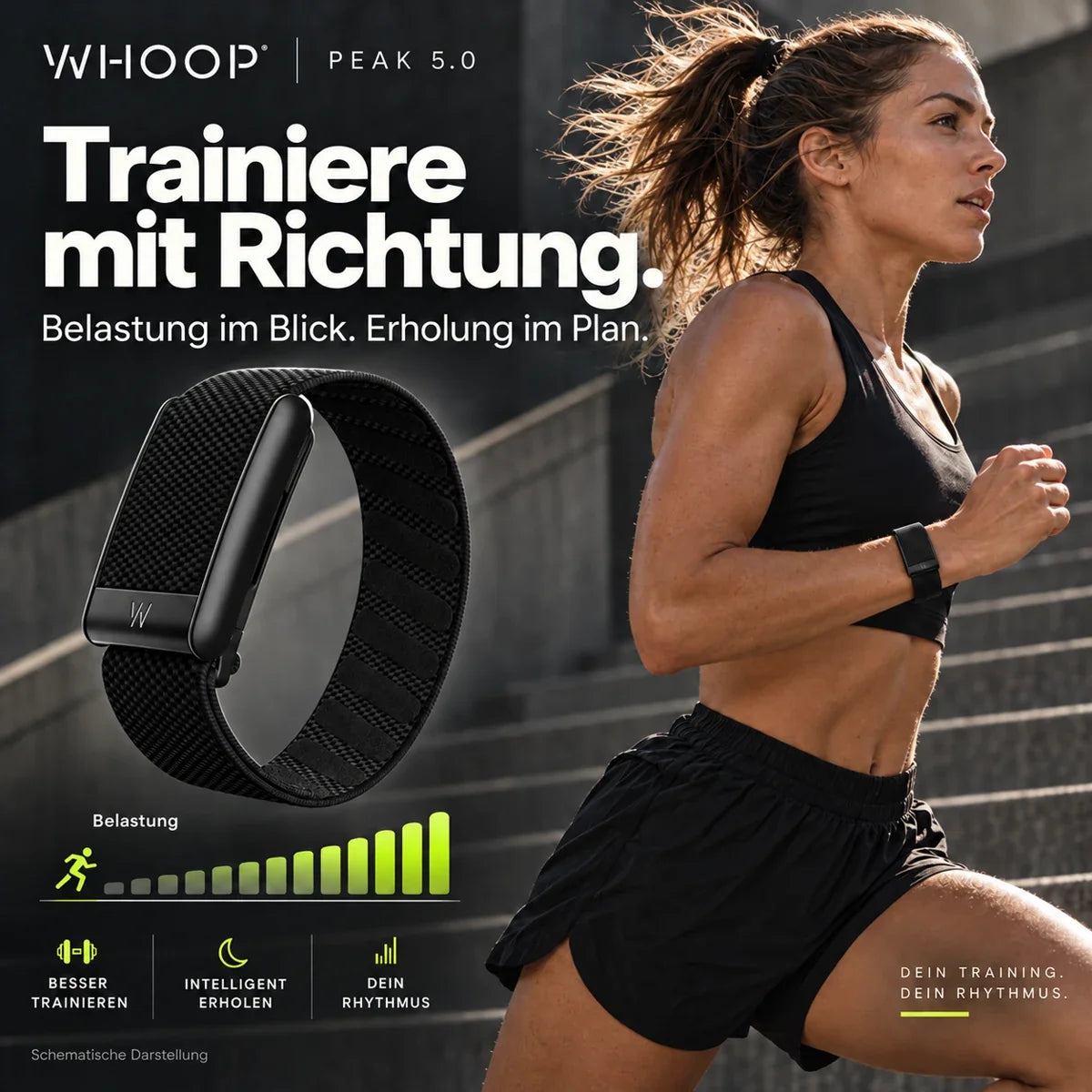 WHOOP Peak 5.0 – Fitness- & Gesundheitstracker inkl. 12 Monate Peak