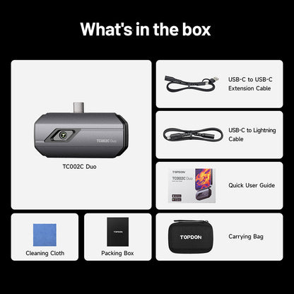TC002C Duo (USB-C iPhone & Android Geräte)