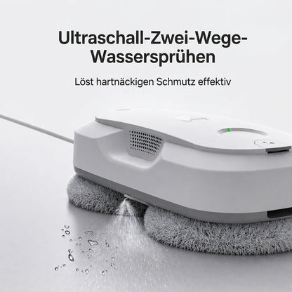 Fensterputzroboter Fensterreiniger Roboter 3800Pa – Automatisches Sprühen für Fenster, Glas, Spiegel & Fliesen