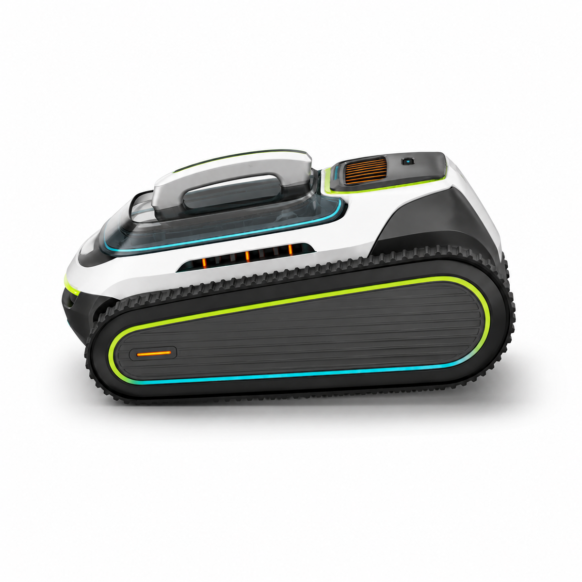 Poolroboter Akku Poolsauger für Wände und Boden, Kabellos 210 Min, 150 m², 6000 mAh, Wasserlinie