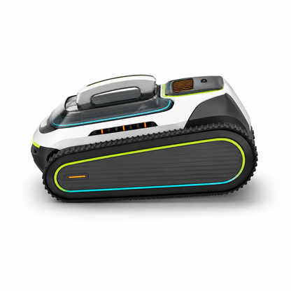Poolroboter Akku Poolsauger für Wände und Boden, Kabellos 210 Min, 150 m², 6000 mAh, Wasserlinie