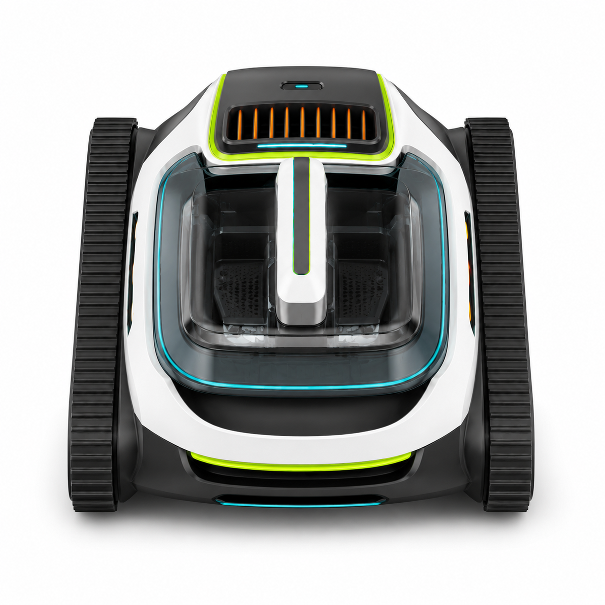 Poolroboter Akku Poolsauger für Wände und Boden, Kabellos 210 Min, 150 m², 6000 mAh, Wasserlinie
