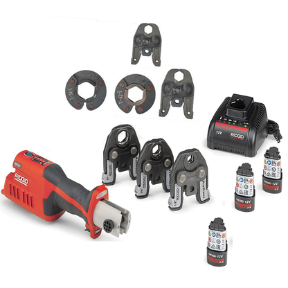 Pressmaschine Presszange für Kupferrohr ukiwm RP 241 Akku Presswerkzeug – ProPress 1/2–1 Zoll, 12V, Modell 57373