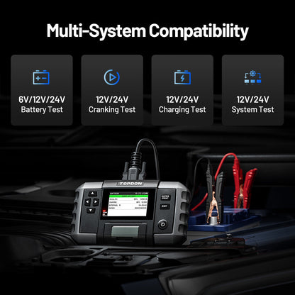 BT600 Plus displaying multi-system compatibility