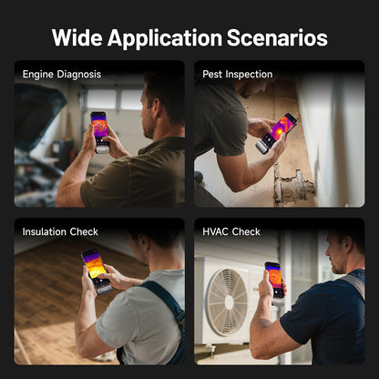 Various application scenarios for TOPDON TC002C Duo thermal camera