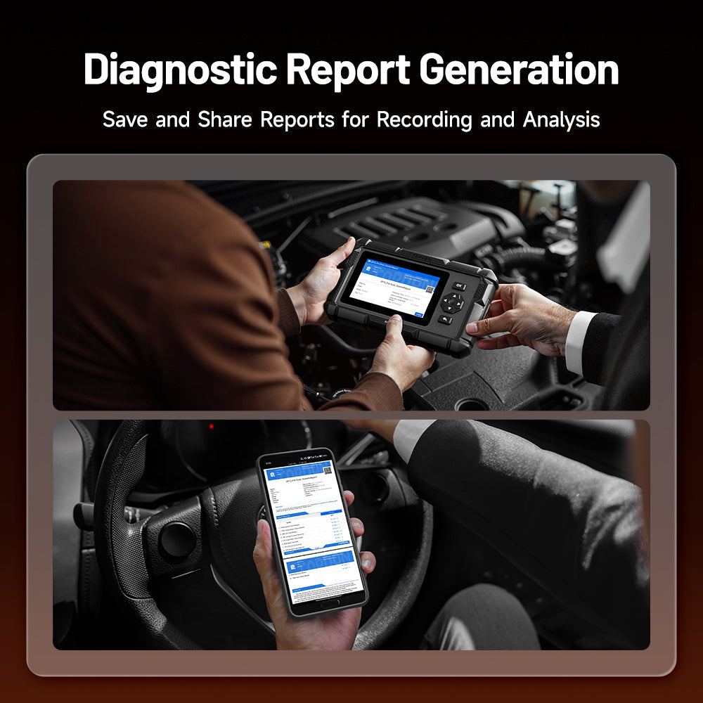 Diagnostic report generation process with TOPDON ArtiDiag700