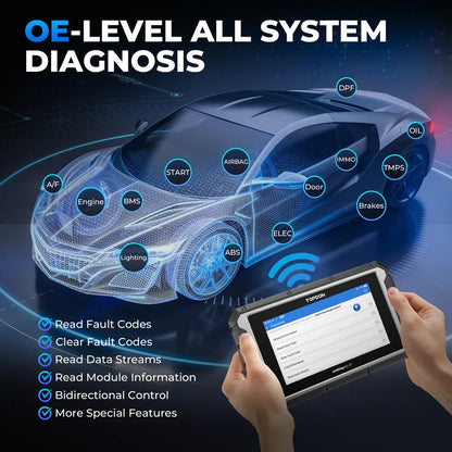 ArtiDiag900 BT displaying OE-level all system diagnosis