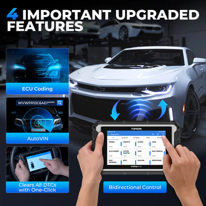 ArtiDiag900 BT highlighting important upgraded features