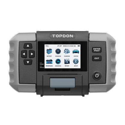 BT600 Plus battery and resistance tester with screen