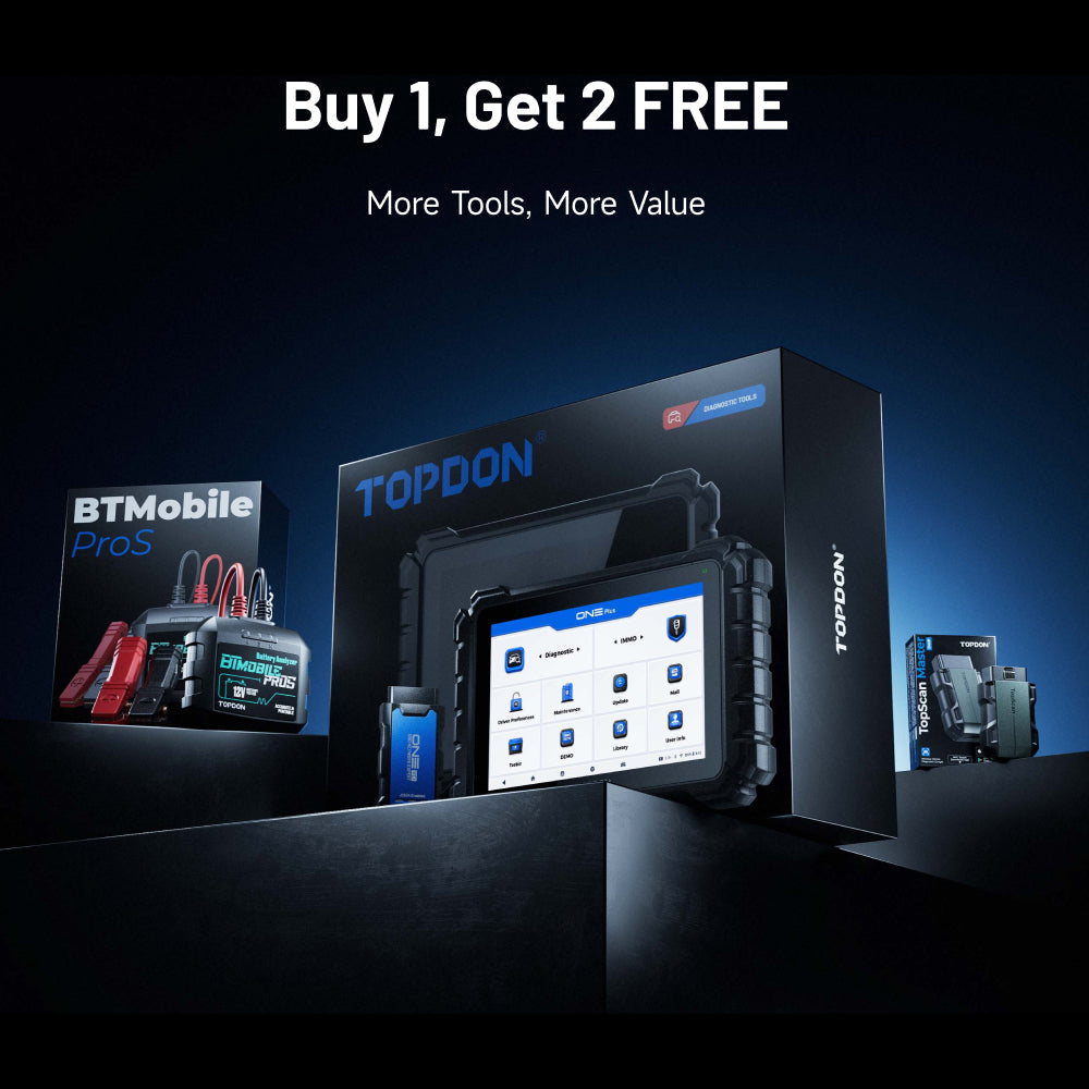 TOPDON ONE Plus promotional offer for additional tools