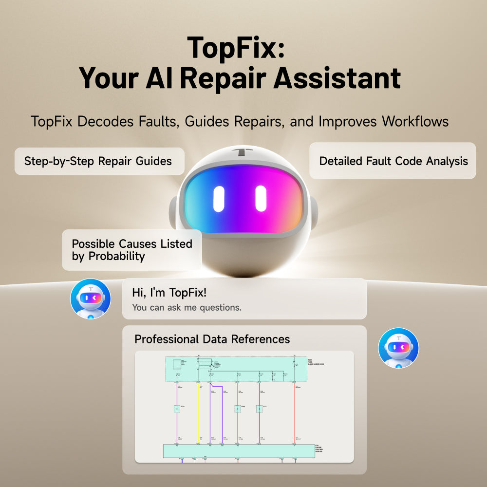 TOPDON ONE Plus AI repair assistant TopFix