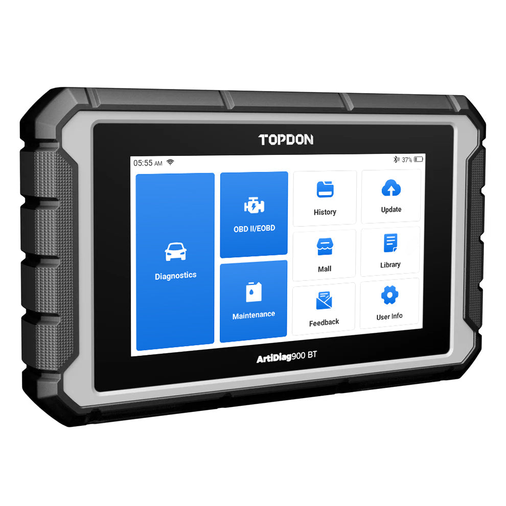 Side view of ArtiDiag900 BT diagnostic tool