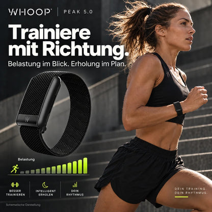 WHOOP Peak 5.0 – Fitness- & Gesundheitstracker inkl. 12 Monate Peak
